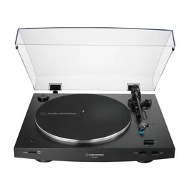 Audio-Technica AT-LP3XBTBK Tocadiscos de Tracción por Correa Automático con Bluetooth, Negro, 33 1/3 y 45 RPM