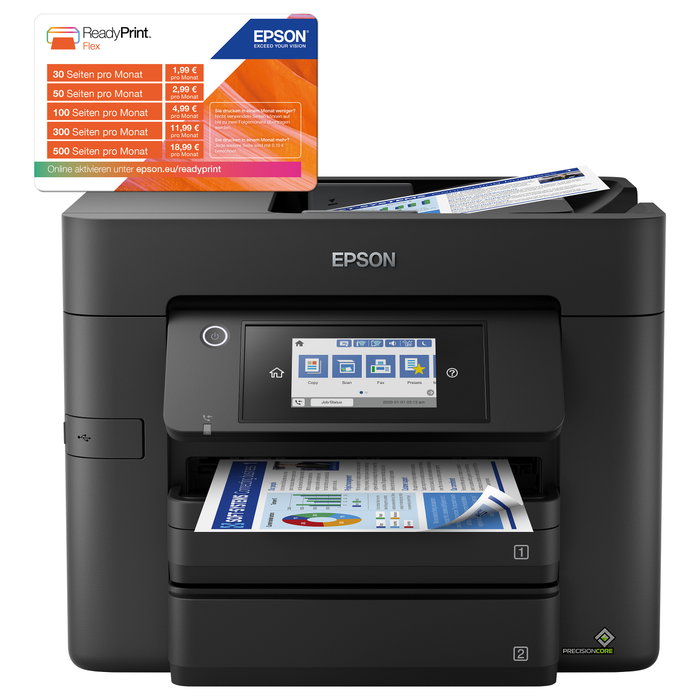 Epson WorkForce Pro WF-4830DTWF Multifunción Inyección de Tinta Negro Epson WorkForce Pro WF-4830DTWF Multifunción Inyección de Tinta Negro