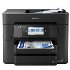 Epson WorkForce Pro WF-4830DTWF - Multifunción de Inyección a Color, WiFi, Duplex Automático, Fax, 2 Bandejas, Impresión 25/12 ppm, Escaneado ADF 50 Hojas Epson WorkForce Pro WF-4830DTWF - Multifunción de Inyección a Color, WiFi, Duplex Automático, Fax, 2 Bandejas, Impresión 25/12 ppm, Escaneado ADF 50 Hojas