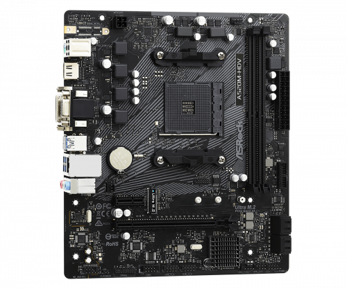ASRock Placa Base A520M-HDV AMD AM4 Socket, 2x DDR4, HDMI, PCIe 3.0, SATA3, USB 3.2, Micro ATX ASRock Placa Base A520M-HDV AMD AM4 Socket, 2x DDR4, HDMI, PCIe 3.0, SATA3, USB 3.2, Micro ATX