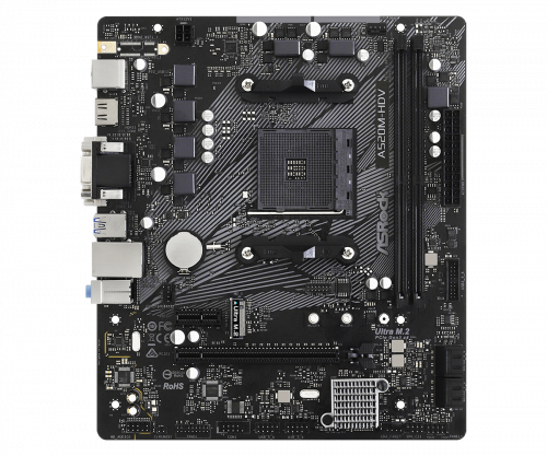 ASRock Placa Base A520M-HDV AMD AM4 Socket, 2x DDR4, HDMI, PCIe 3.0, SATA3, USB 3.2, Micro ATX ASRock Placa Base A520M-HDV AMD AM4 Socket, 2x DDR4, HDMI, PCIe 3.0, SATA3, USB 3.2, Micro ATX