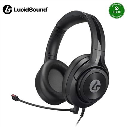 Lucid Sound LS10X Auricular Gaming con Cable Xbox Negro Micrófono Extraíble y Diadema Flexible