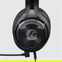 Lucid Sound LS10P Auricular Gaming con Cable para PlayStation Negro, PS5 y PS4, Micrófonos Duales, 50mm, Comodidad Gafas
