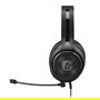 Lucid Sound LS10P Auricular Gaming con Cable para PlayStation Negro, PS5 y PS4, Micrófonos Duales, 50mm, Comodidad Gafas