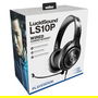Lucid Sound LS10P Auricular Gaming con Cable para PlayStation Negro, PS5 y PS4, Micrófonos Duales, 50mm, Comodidad Gafas