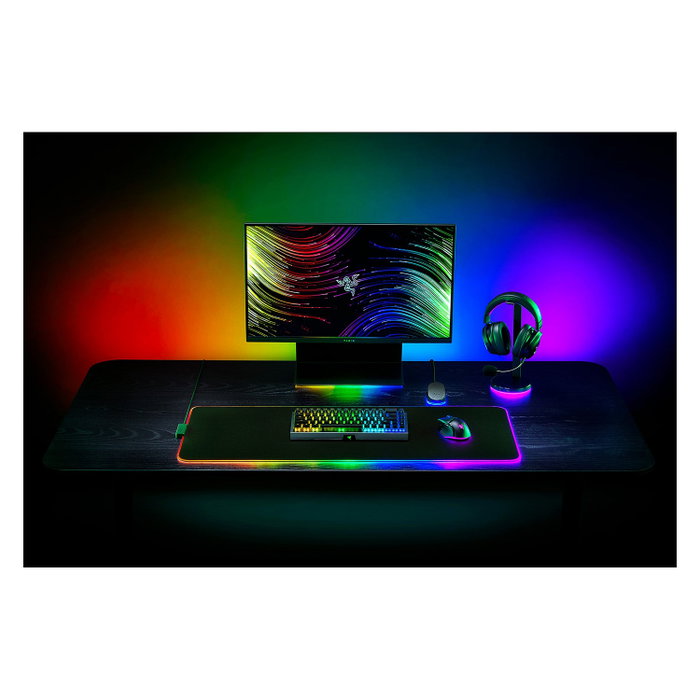 Razer Strider Chroma Alfombrilla de ratón para juegos Negro Razer Strider Chroma Alfombrilla de ratón para juegos Negro