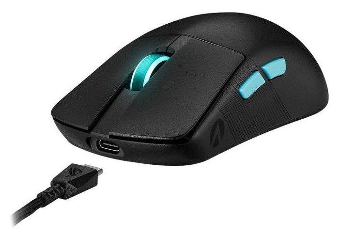 Asus ROG Harpe Ace Aim Lab Edition Ratón Gaming Ambidextro 36000 DPI Negro
