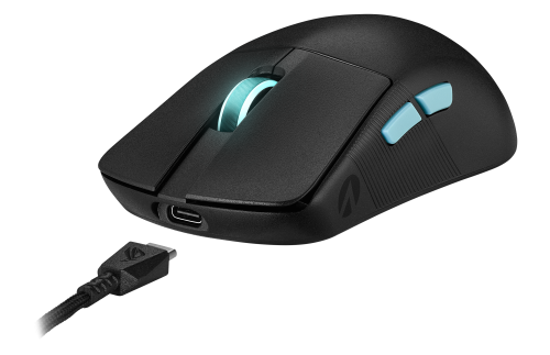 Asus ROG Harpe Ace Aim Lab Edition Ratón Inalámbrico RF + Bluetooth + USB Óptico 36000 DPI Negro