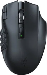Razer Naga V2 HyperSpeed Ratón Inalámbrico Ergonómico para Gaming Negro