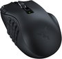 Razer Naga V2 HyperSpeed Ratón Inalámbrico Ergonómico para Gaming Negro