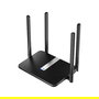 Cudy LT500 Router Wi-Fi Mesh AC1200 4G LTE Cat4, Doble Banda (2.4 GHz/5 GHz), 4 Antenas, 4 Puertos LAN, Negro