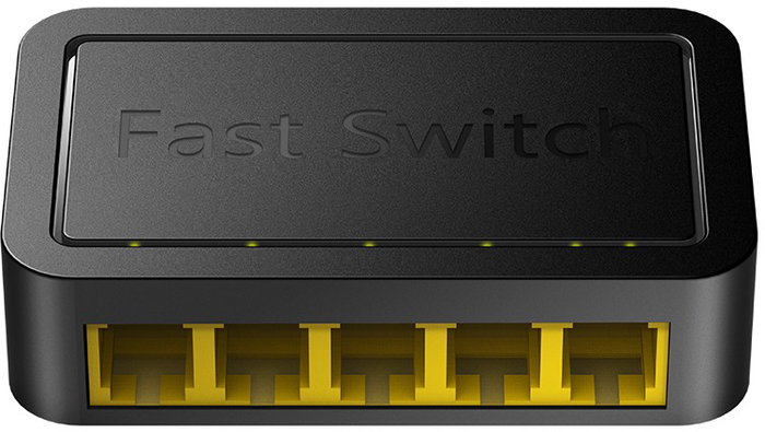 Cudy FS105D Switch de escritorio de 5 puertos Fast Ethernet 10/100 Mbps Blanco