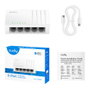Cudy FS105D Switch de escritorio de 5 puertos Fast Ethernet 10/100 Mbps Blanco