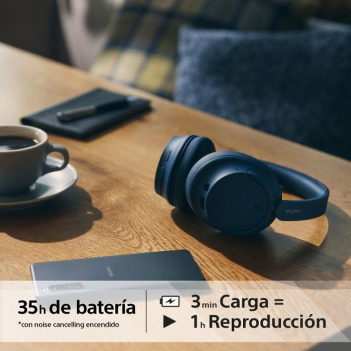 Sony WH-CH720N Auriculares Inalámbricos con Micrófono, Azul Sony WH-CH720N Auriculares Inalámbricos con Micrófono, Azul