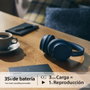 Sony WH-CH720N Auriculares Inalámbricos con Micrófono, Azul