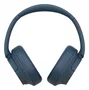 Sony WH-CH720N Auriculares Inalámbricos Diadema Bluetooth 5.2 con Cancelación de Ruido, Micrófono, 50h Batería, USB-C y Conector 3.5mm, Azul