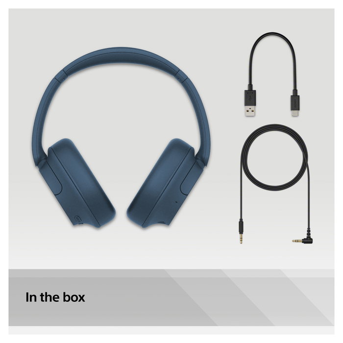 Sony WH-CH720N Auriculares Inalámbricos con Cancelación de Ruido - Azul