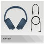 Sony WH-CH720N Auriculares Inalámbricos con Cancelación de Ruido - Azul