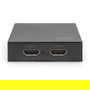 Digitus Splitter HDMI 1x2 4K, 1 Entrada 2 Salidas, Negro