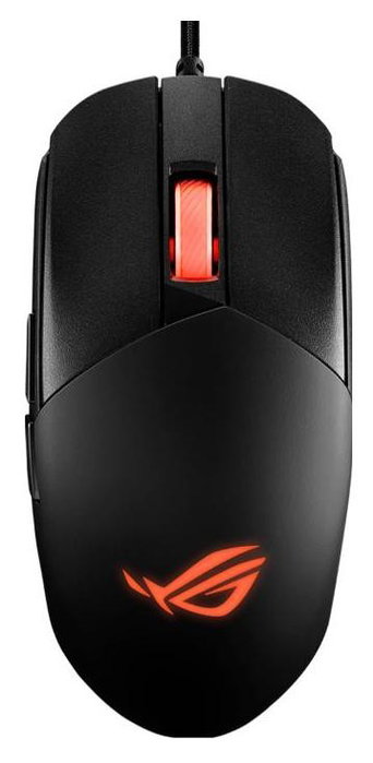 Asus ROG Strix Impact III Ratón Gaming Láser RGB 12000 DPI USB Negro
