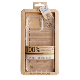 Muvit Funda Recycletek para Apple iPhone 14 Fabricada con Material Reciclado
