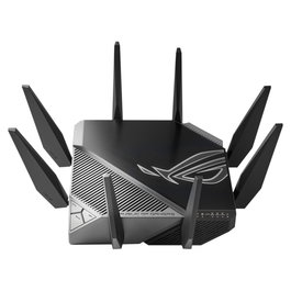 ASUS GT-AXE11000 (90IG06E0-MO1R00) Router WiFi-6E Gaming AiMesh, 11.000 Mbit/s, 6 GHz, 2.5G WAN/LAN-Port