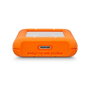 LaCie Rugged Mini USB 3.0 2TB Disco Duro Externo Portátil Resistente a Golpes, Agua y Polvo - Naranja y Plata