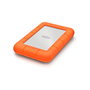LaCie Rugged Mini USB 3.0 2TB Disco Duro Externo Portátil Resistente a Golpes, Agua y Polvo - Naranja y Plata