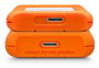 LaCie Disco Duro Externo Rugged Mini 4TB 2.5" USB-C (LAC9000633), Resistente a Golpes, USB 3.2, Compatible con Windows y macOS