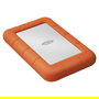LaCie Rugged Mini Disco Duro Externo Portátil 4TB USB 3.0, Resistente a Golpes, Agua y Presión, 2.5 Pulgadas (6.4 cm), Color Naranja