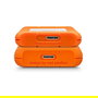 LaCie Rugged Mini Disco Duro Externo Portátil 4TB USB 3.0, Resistente a Golpes, Agua y Presión, 2.5 Pulgadas (6.4 cm), Color Naranja