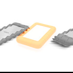 LaCie Rugged Mini Disco Duro Externo Portátil 4TB USB 3.0, Resistente a Golpes, Agua y Presión, 2.5 Pulgadas (6.4 cm), Color Naranja