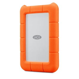 LaCie Rugged Disco Duro Externo HDD 2TB USB-C 2.5" Modelo STFR2000800 - Resistente para Windows y macOS