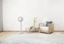 Xiaomi Ventilador de Pie Mi Smart Standing Fan 1C Blanco, 3 Velocidades, WiFi, App Mi Home, Alexa/Google Assistant, 35.6 cm, 26.6 dB, Modelo PYV4007GL