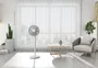 Xiaomi Ventilador de Pie Mi Smart Standing Fan 1C Blanco, 3 Velocidades, WiFi, App Mi Home, Alexa/Google Assistant, 35.6 cm, 26.6 dB, Modelo PYV4007GL