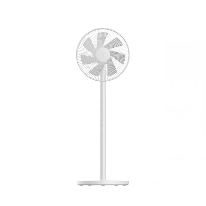 Xiaomi Ventilador de Pie Mi Smart Standing Fan 1C Blanco, 3 Velocidades, WiFi, App Mi Home, Alexa/Google Assistant, 35.6 cm, 26.6 dB, Modelo PYV4007GL