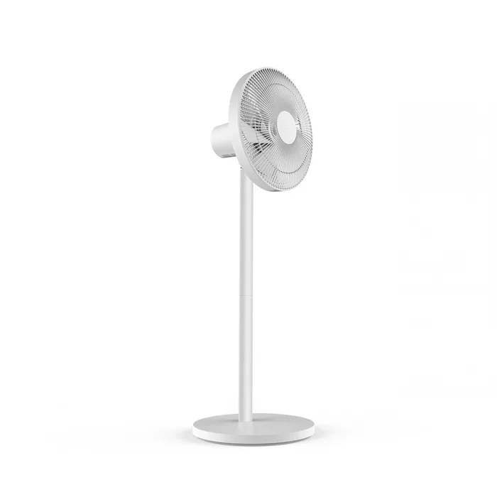 Xiaomi Ventilador de Pie Mi Smart Standing Fan 1C Blanco, 3 Velocidades, WiFi, App Mi Home, Alexa/Google Assistant, 35.6 cm, 26.6 dB, Modelo PYV4007GL