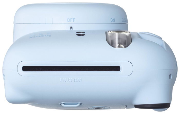 Fujifilm Instax Mini 12 Azul Pastel con Modo Primer Plano y Flash Automático
