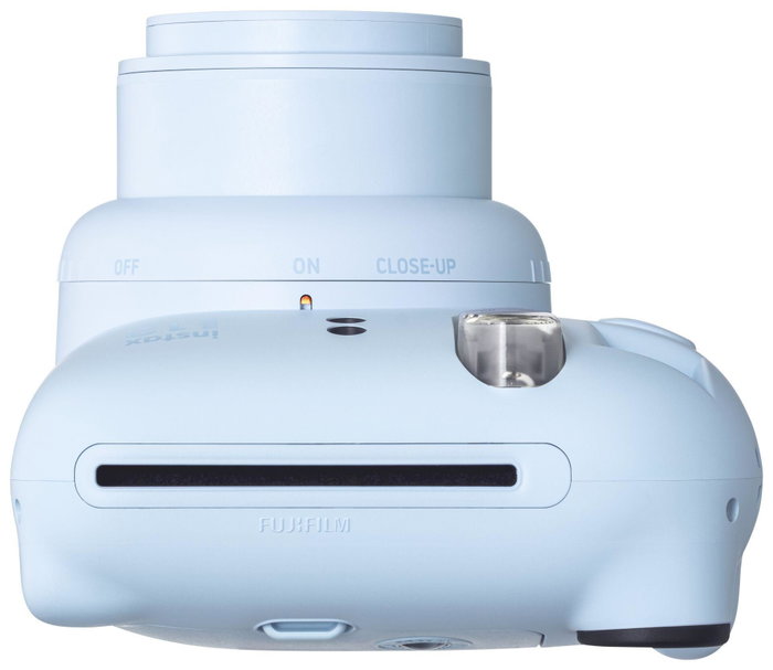 Fujifilm Instax Mini 12 Azul Pastel con Modo Primer Plano y Flash Automático
