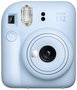 Fujifilm Instax Mini 12 Azul Pastel con Modo Primer Plano y Flash Automático