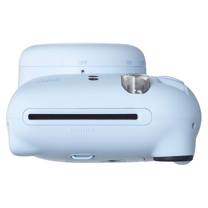 Fujifilm Instax Mini 12 Cámara Instantánea Azul Pastel con Enfoque de 60 mm y Espejo para Selfies