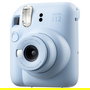 Fujifilm Instax Mini 12 Cámara Instantánea Azul Pastel con Enfoque de 60 mm y Espejo para Selfies