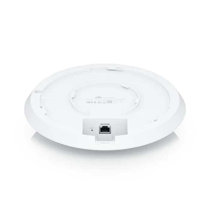 Ubiquiti UniFi6 Enterprise - Punto de Acceso WiFi 6E Triple Banda 4800 Mbps, Blanco, PoE