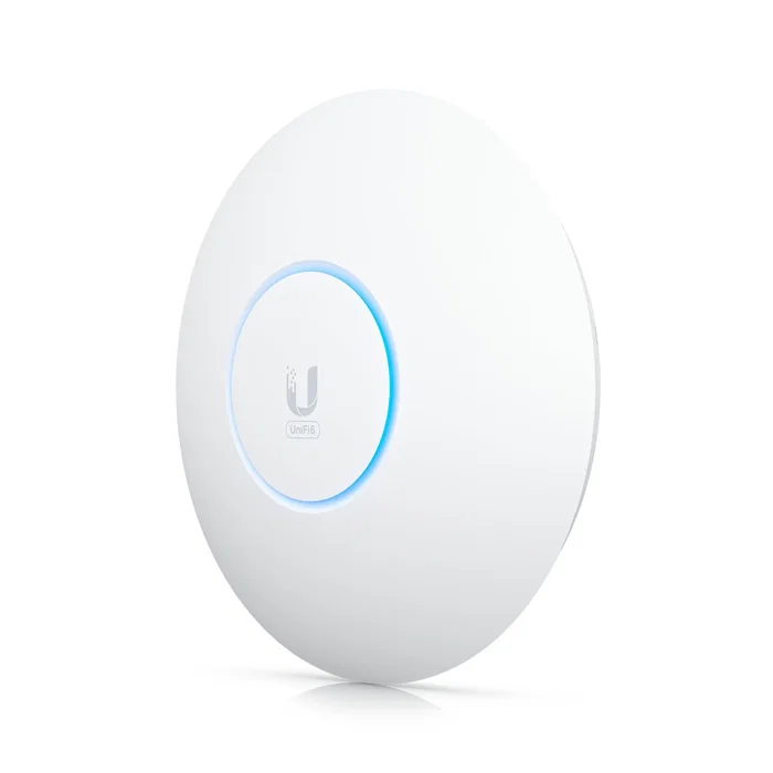 Ubiquiti UniFi6 Enterprise - Punto de Acceso WiFi 6E Triple Banda 4800 Mbps, Blanco, PoE