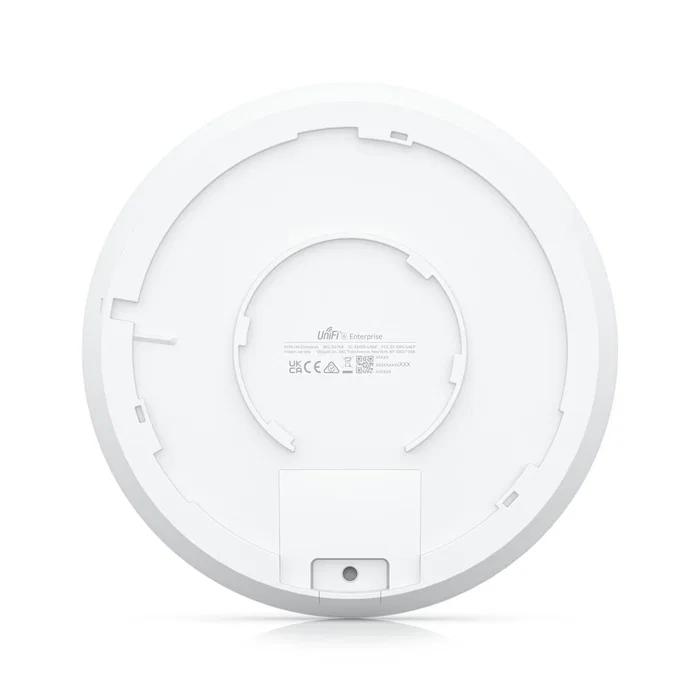 Ubiquiti UniFi6 Enterprise - Punto de Acceso WiFi 6E Triple Banda 4800 Mbps, Blanco, PoE