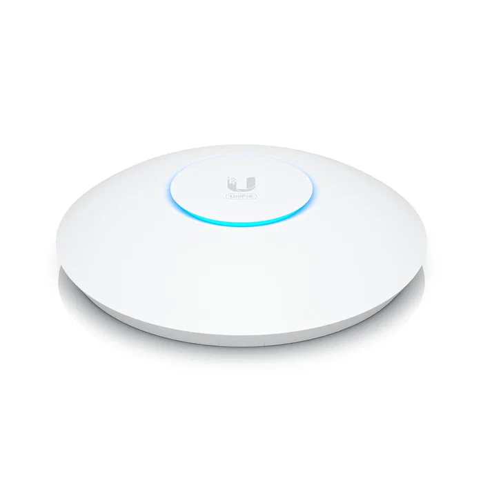 Ubiquiti UniFi6 Enterprise - Punto de Acceso WiFi 6E Triple Banda 4800 Mbps, Blanco, PoE