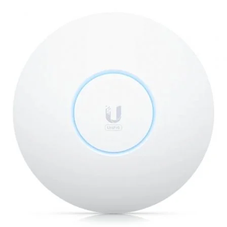 Ubiquiti U6-ENTERPRISE - Punto de Acceso WiFi 6E para Techo, 10.2 Gbps, Triple Banda (2.4/5/6 GHz), PoE+, para Entornos de Alta Densidad