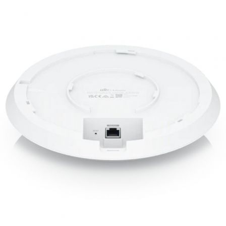 Ubiquiti U6-ENTERPRISE - Punto de Acceso WiFi 6E para Techo, 10.2 Gbps, Triple Banda (2.4/5/6 GHz), PoE+, para Entornos de Alta Densidad