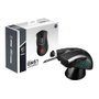MSI Clutch GM51 Gaming Mouse Inalámbrico Liviano para Derechos, Negro, Óptico 26000 DPI, 1 ms, Bluetooth/RF/USB-C con Receptor y Base de Carga, 85 g
