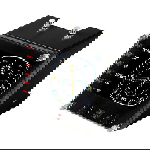 Logitech Pro Flight Instrument Panel - Panel de Instrumentos de Vuelo Profesional para Simulación